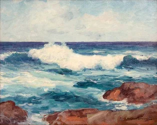 Crashing Surf Near Point Loma, California